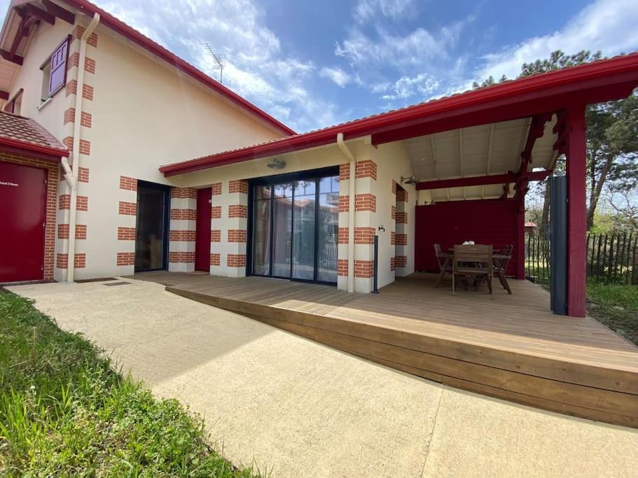 Maison Typee Arcachonnaise Avec Piscine Commune La Teste-de-Buch Εξωτερικό φωτογραφία