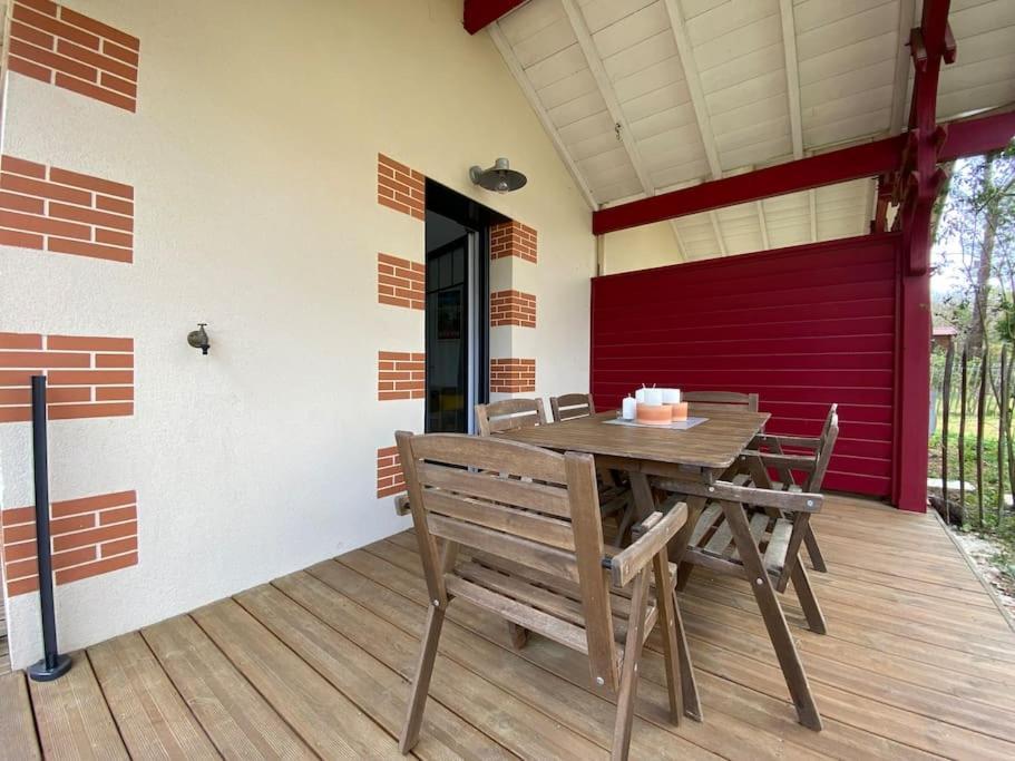Maison Typee Arcachonnaise Avec Piscine Commune La Teste-de-Buch Εξωτερικό φωτογραφία