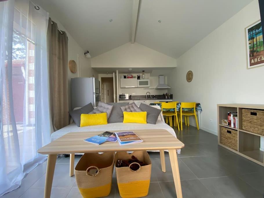Maison Typee Arcachonnaise Avec Piscine Commune La Teste-de-Buch Εξωτερικό φωτογραφία